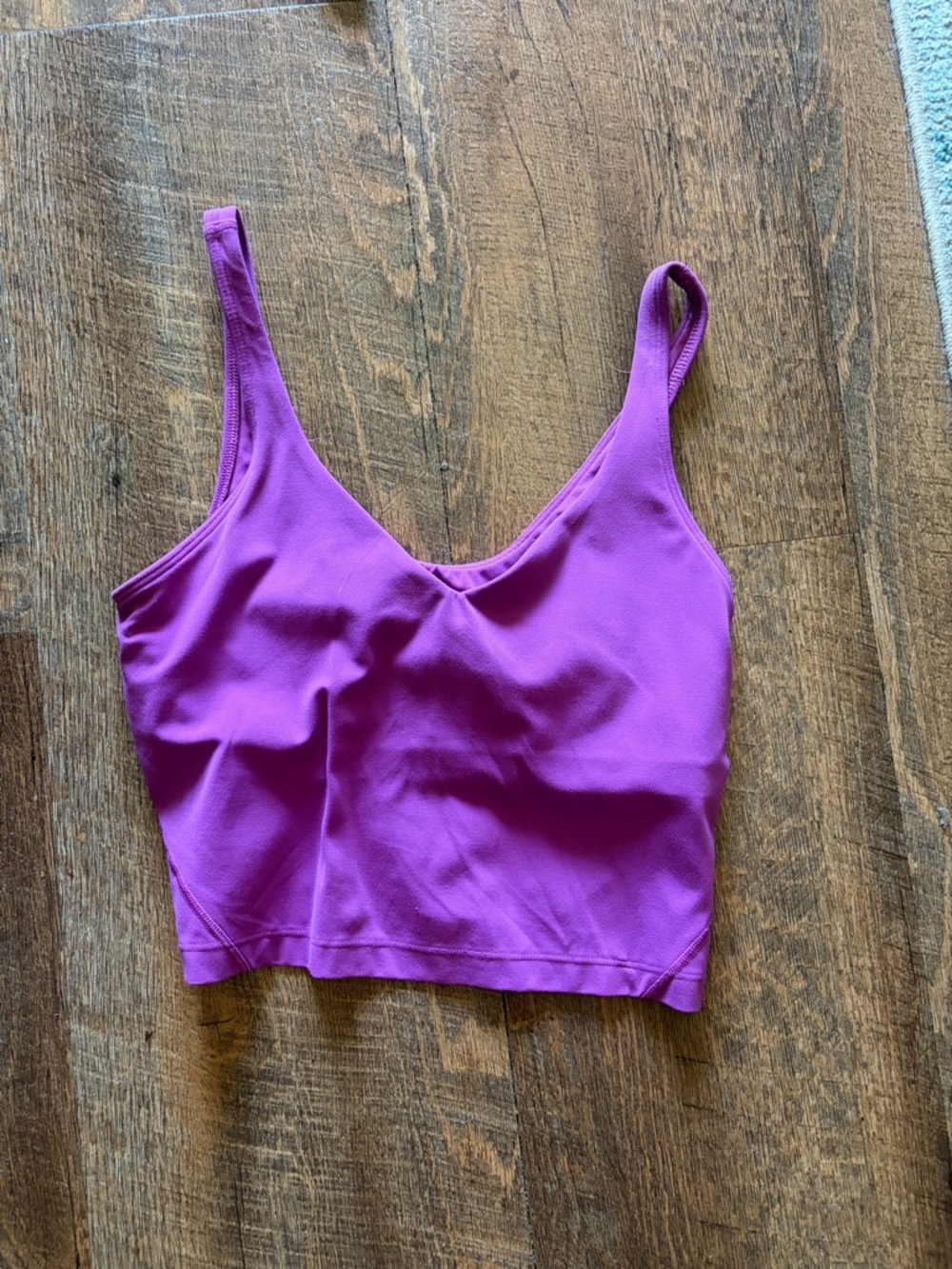 Vibrant Lavendar Lulu align tank top
